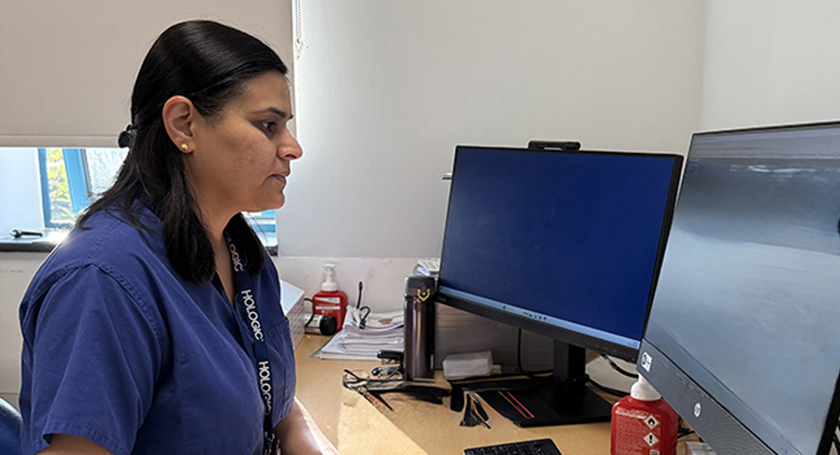 Ms Smriti Kuntal - Consultant Gynaecologist in the office at Naaree Private Gynaecology Practice